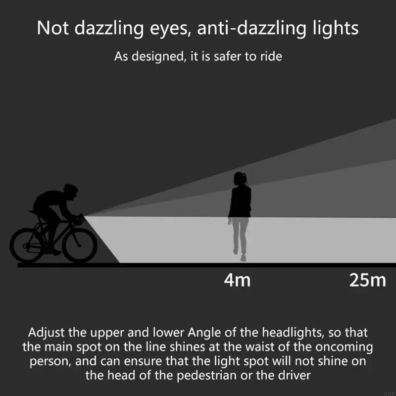 Multimodel Cycling Light Set Charging Bicycles Light Cycling Bike Taillights for Safe Night Commuting