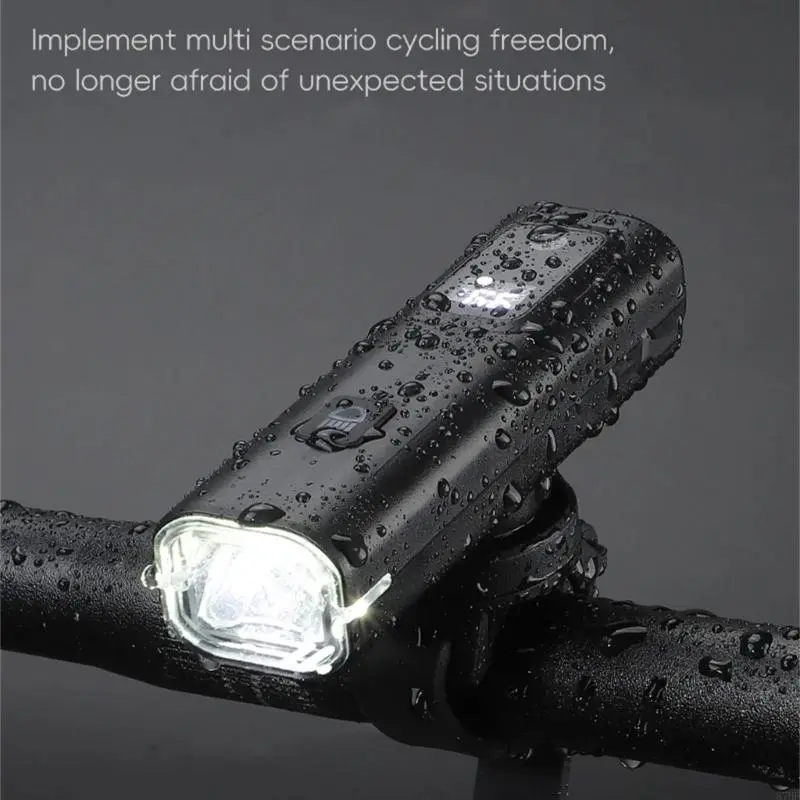 Cycling Front Lamp Bicycles Headlight Watertight LED Bicycles Head Light Handlebars Flashlight Front Light Rechargeable