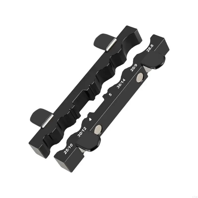 Vise Jaw, 1 Pair Aluminium Suspension Vise Soft Jaw Bikes Front Fork Hub Clamp
