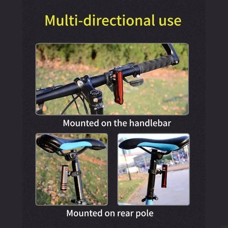 Bike Rear Light LED Bike Taillight Waterproofed Bike Light Rear Bicycles Lamp for Night Security