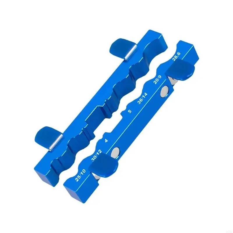 Vise Jaw, 1 Pair Aluminium Suspension Vise Soft Jaw Bikes Front Fork Hub Clamp