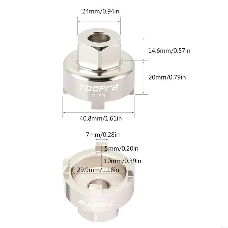 Single-Speed Freewheel Extractor Bike Fixie Freewheel Uninstall Tool Bike Repair