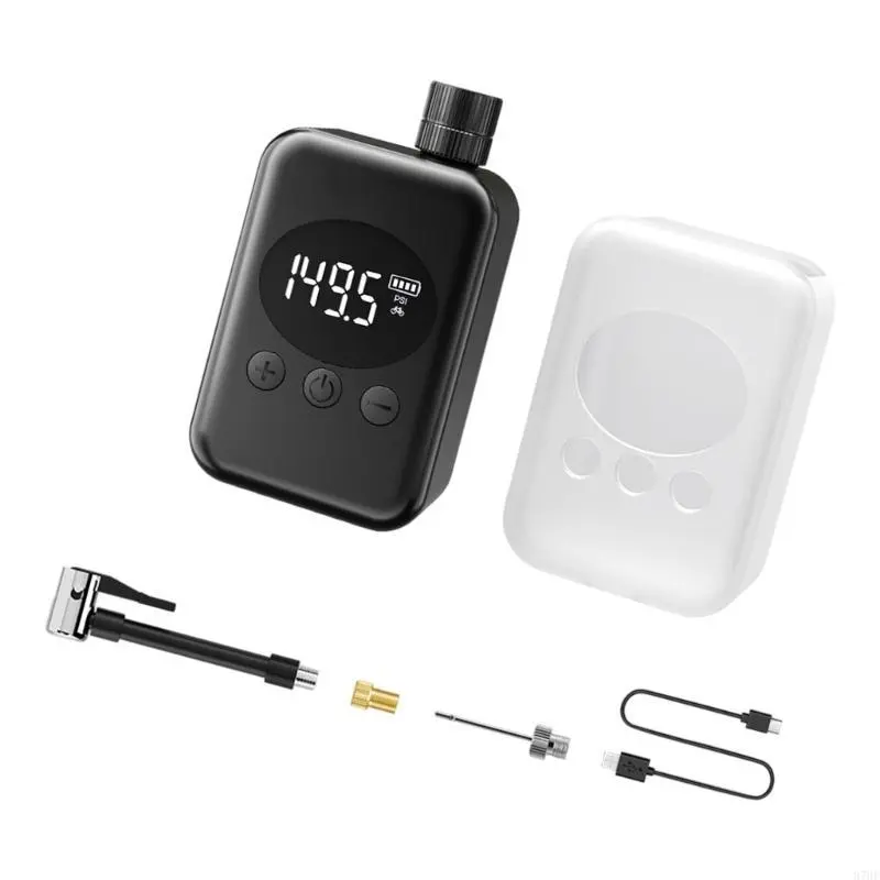 Fast Rechargeable Compressors Tire Inflator Versatile Electric Inflator for Bicycles Tires