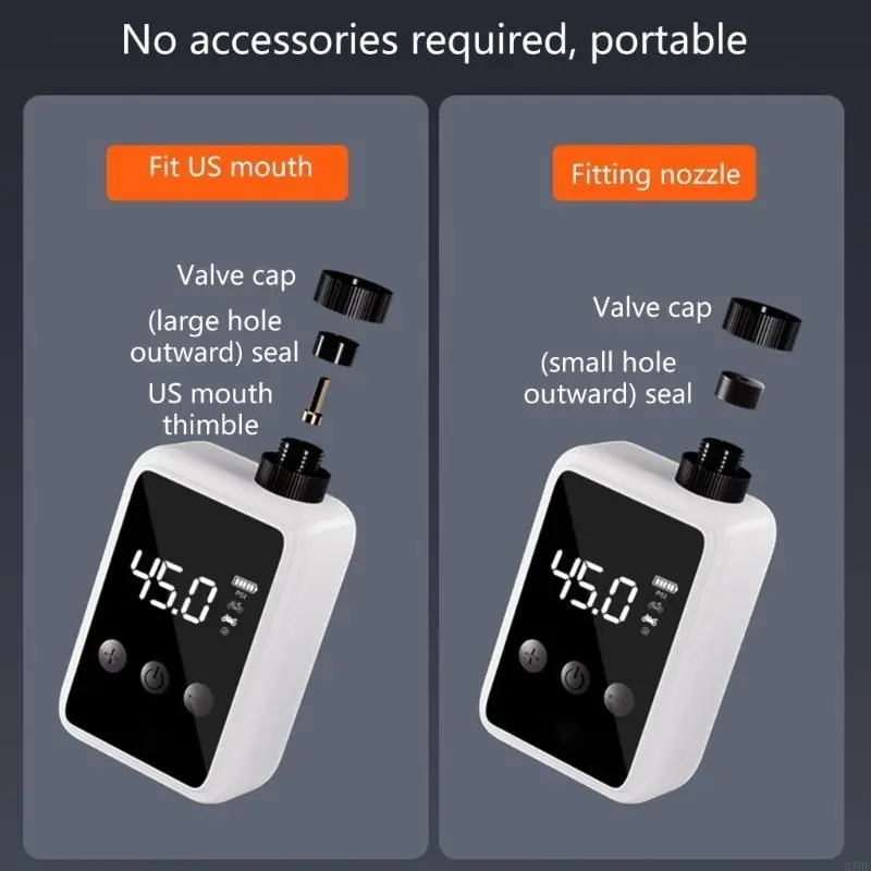 Smarted Bike Pumps Automatic Bike Pumps Rechargeable Pumps Bicycles Air Inflator