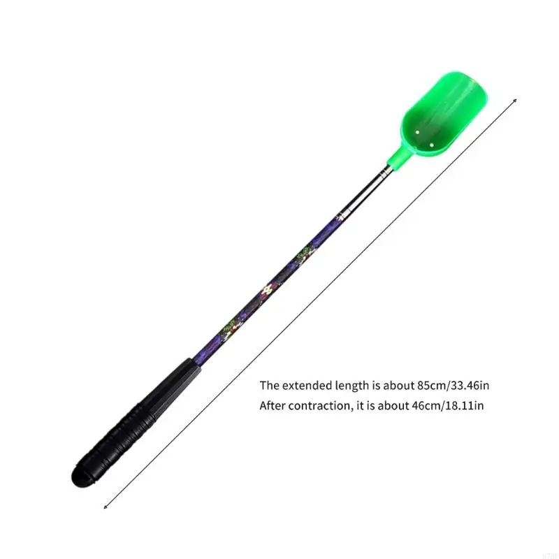 Telescopic Baits Lure Feeder Scoops Casting Baits Shovel Baiting Throwing Spoon