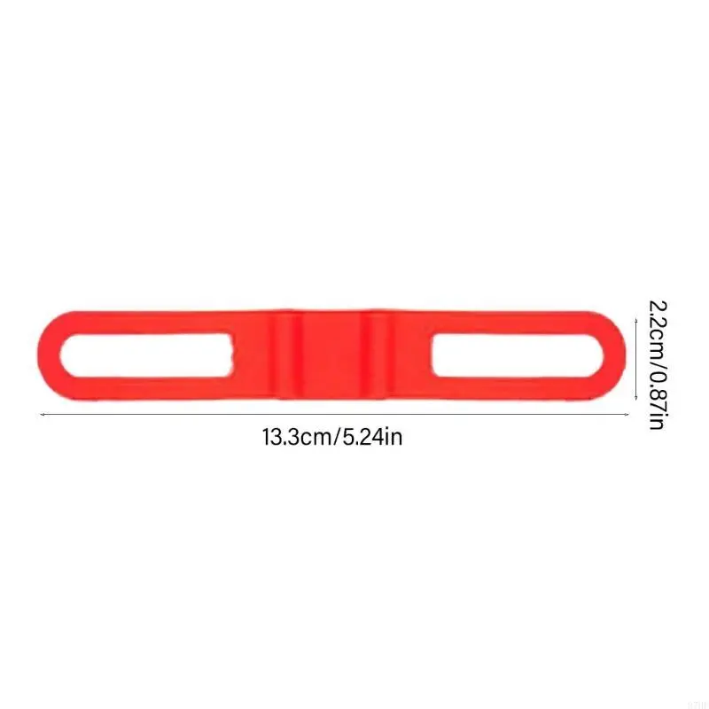 5Pcs Bike Light Replacement Mount Silicone Band Elastic Strap Tie Flashlight Holder Bandage Fixing Bandage Belt