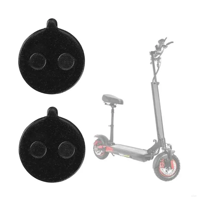 Electric Scooter Brake Pad, 1 Pair Scooter Disc Brake Pad Bike Round Brake Pad