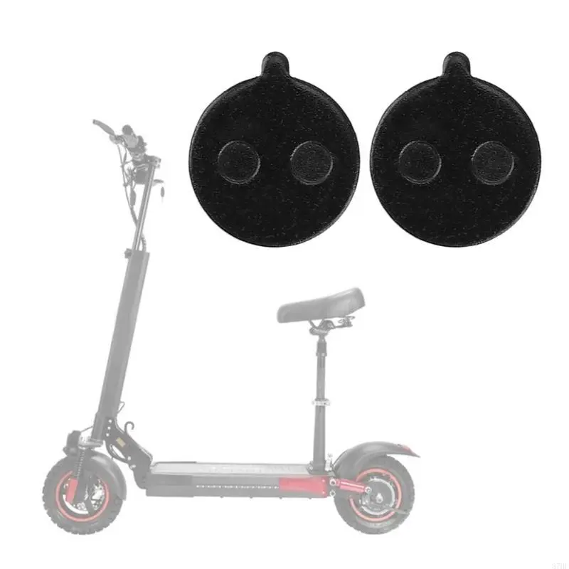 Electric Scooter Brake Pad, 1 Pair Scooter Disc Brake Pad Bike Round Brake Pad