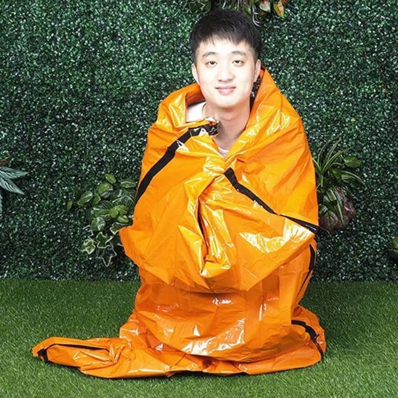 Lightweight Survival Bivvy Bag Emergency Rescue Blanket Hiking Camping
