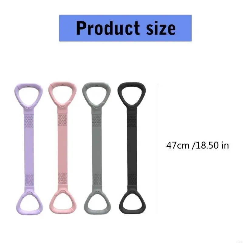 Yoga Resistance Exercise Band Back Training Elastic Rope 8 Fitness Resistance Band Pull Rope Exercise Equipment