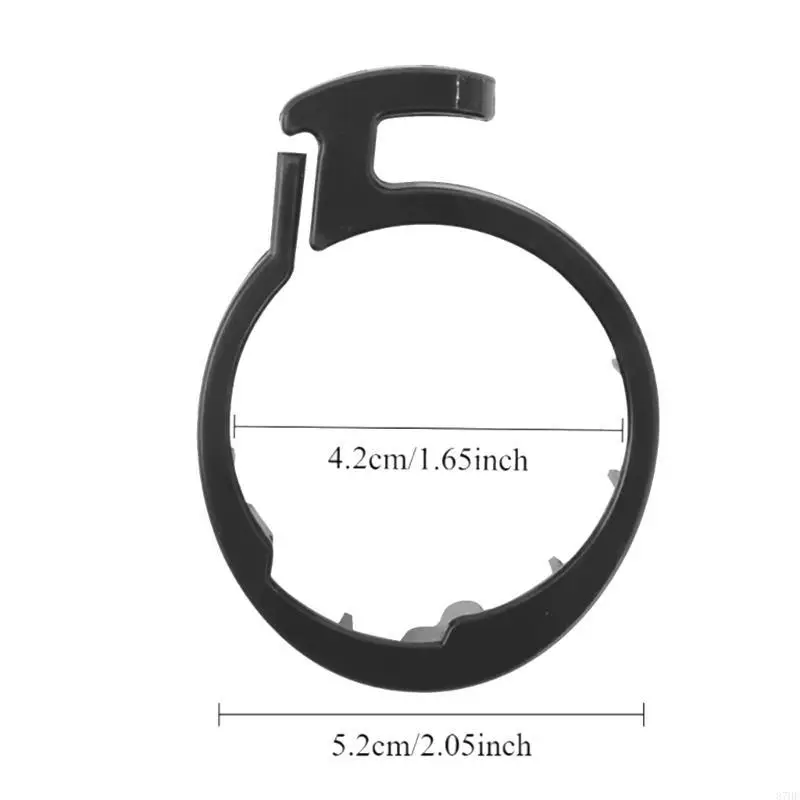 M365 Scooter Front Tube Stem Locking Rings Insurance Circle Clasped Guard Rings