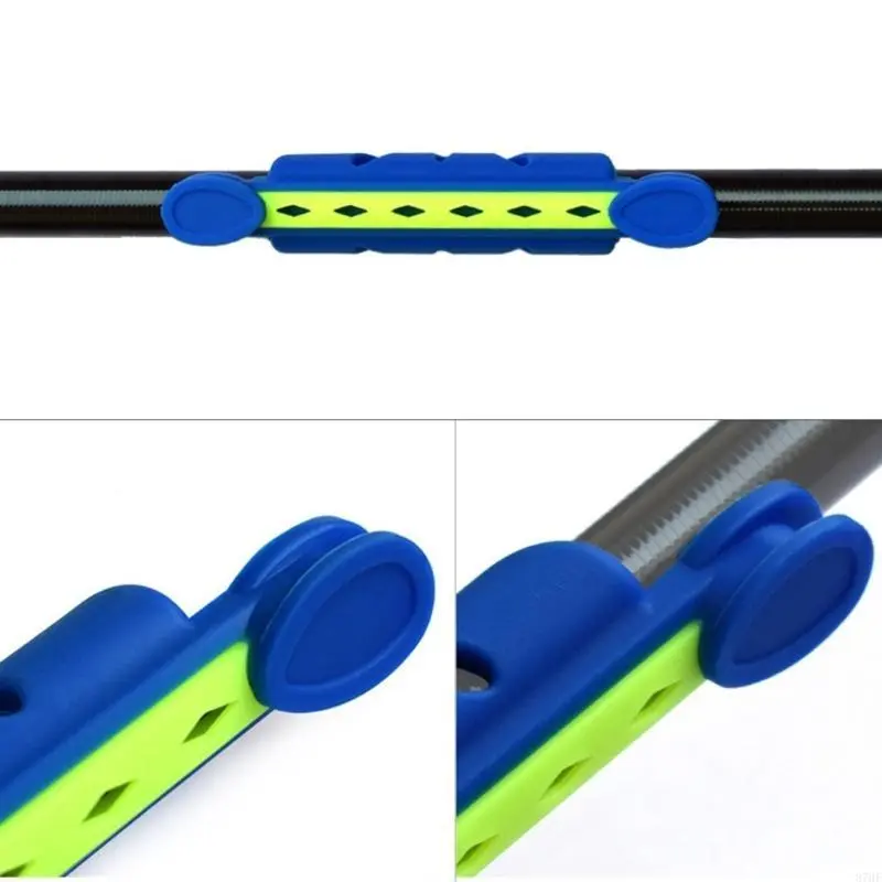 5 Pcs Fishing Line Winding Board Coiling Clips Fishing Line Rod Spool Holder