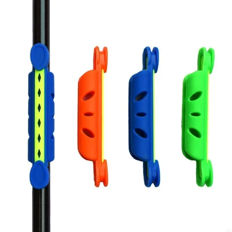 5 Pcs Fishing Line Winding Board Coiling Clips Fishing Line Rod Spool Holder