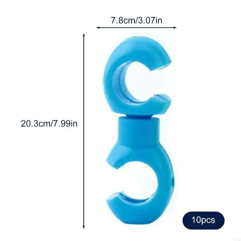 10pcs Bicycles Brake Cables Clip Aluminum Durability Bike Oil Tube Fixed Clamps