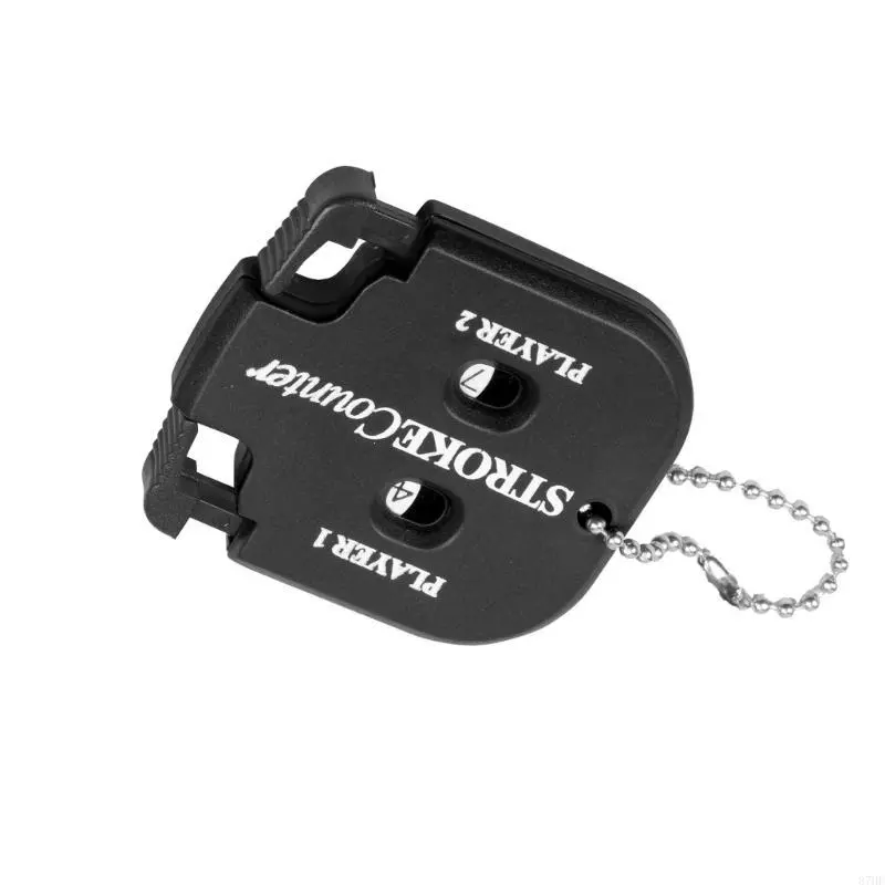 Golf Handy Count Shot Sport Clickers Scorekeeper Keychains Golf Score 2 Player Strokes Counter Handheld Scorer