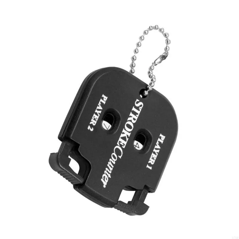 Golf Handy Count Shot Sport Clickers Scorekeeper Keychains Golf Score 2 Player Strokes Counter Handheld Scorer