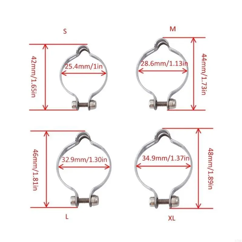 25.4/28.6/31.8/34.9mm Bike Cable Holder Bike Parts Cable Clip Wire Fixed Ring