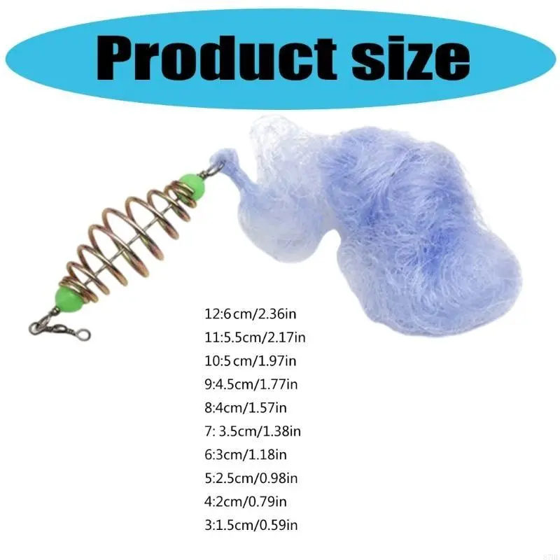Versatiles Fishing Net Durability Steel Fishing Tackle Handle Fishing Tackle