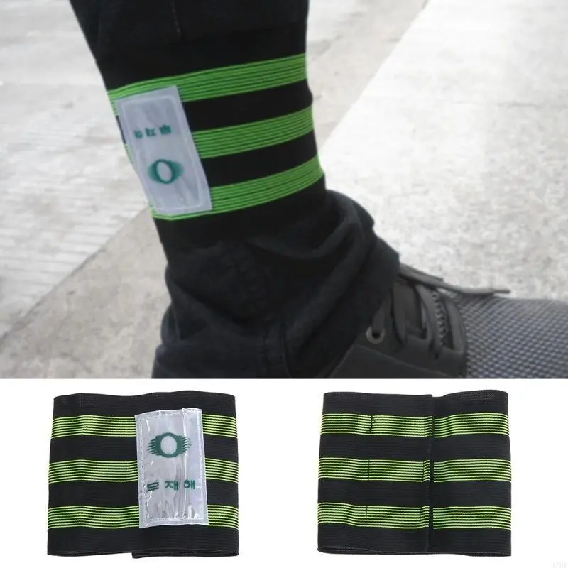 Reflective Strap Trousers Leg Ankle Wrist Pants Bind Band Elastic Safety