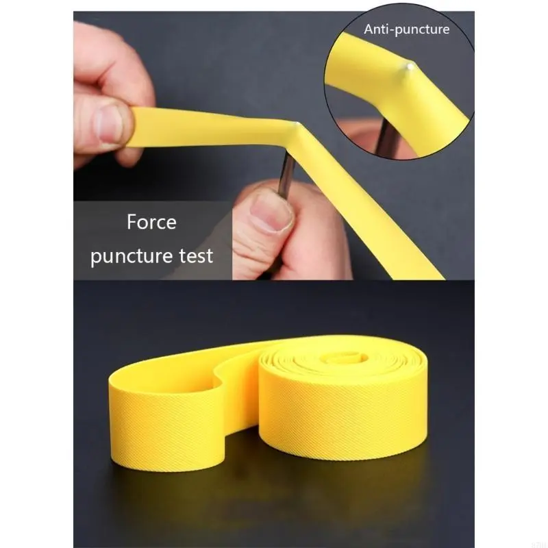 2pcs Bike Tire Protecting Pad Puncture Resistant Inner Tube Repair Stab Tape Pad