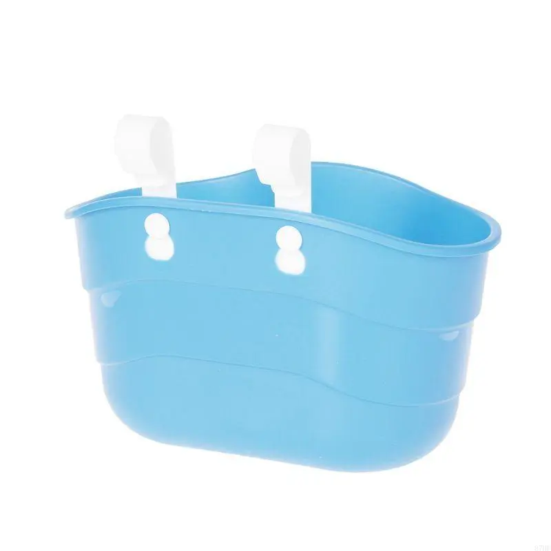 Basket Children Bike Front Handlebar for Carrier Scooter Saddlebag Plast