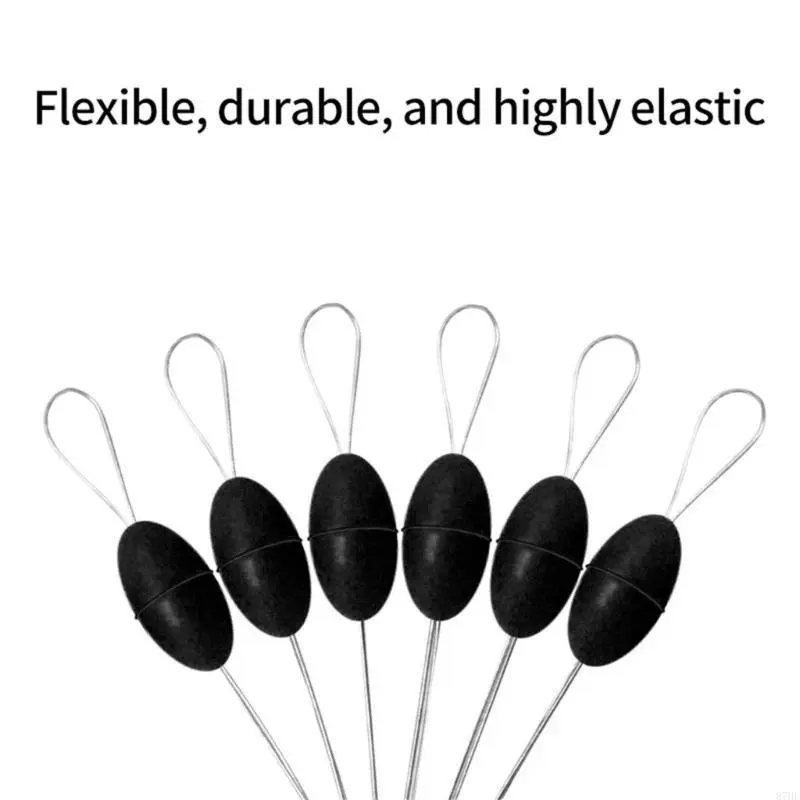 10Grop Space Beans Oval/Cylinder Fishing Float Bobber Stopper Fishing Float Bean Space Float Sinkers Stops Accessories