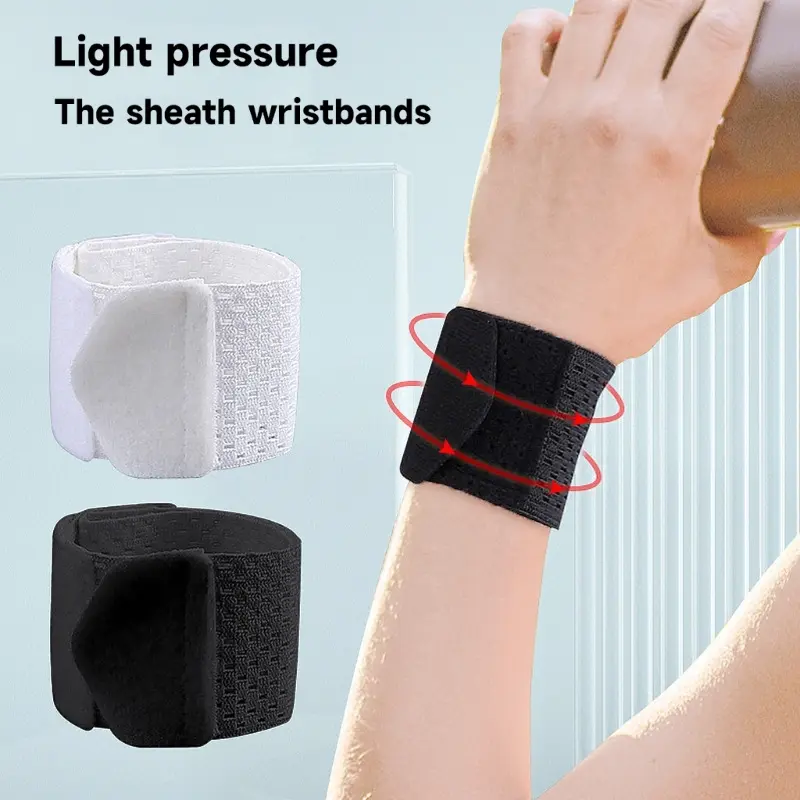 Adjustable Soft Wristbands Wrist Support Bracers For Gym Sports Wristband Carpal Protector Breathable Wrap Band Strap Safety