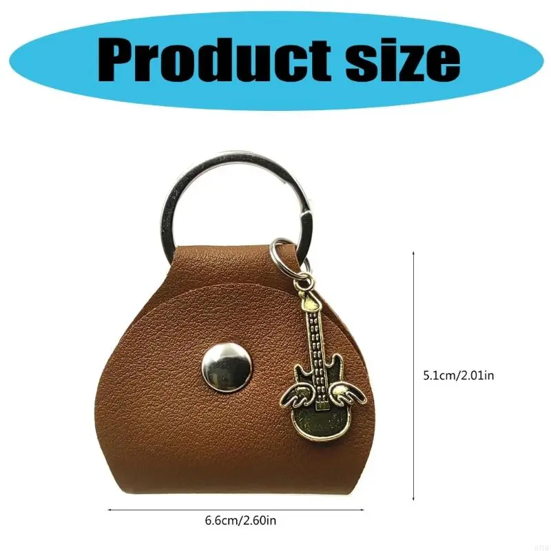 Multipurpose Guitar Pick Guitar Pick Holder Pick Pick Storage Bag Protective Pick Holder Case for Picks