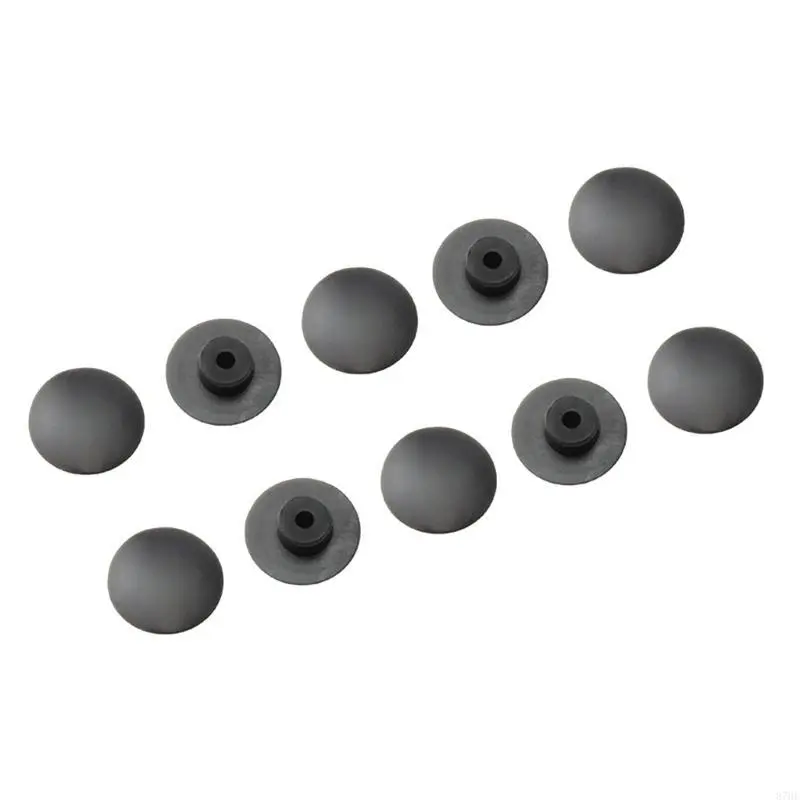 10Pcs Bike Rubber Stem Top Cover Dustproof Headset Cycling Parts Accessories