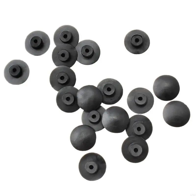 10Pcs Bike Rubber Stem Top Cover Dustproof Headset Cycling Parts Accessories