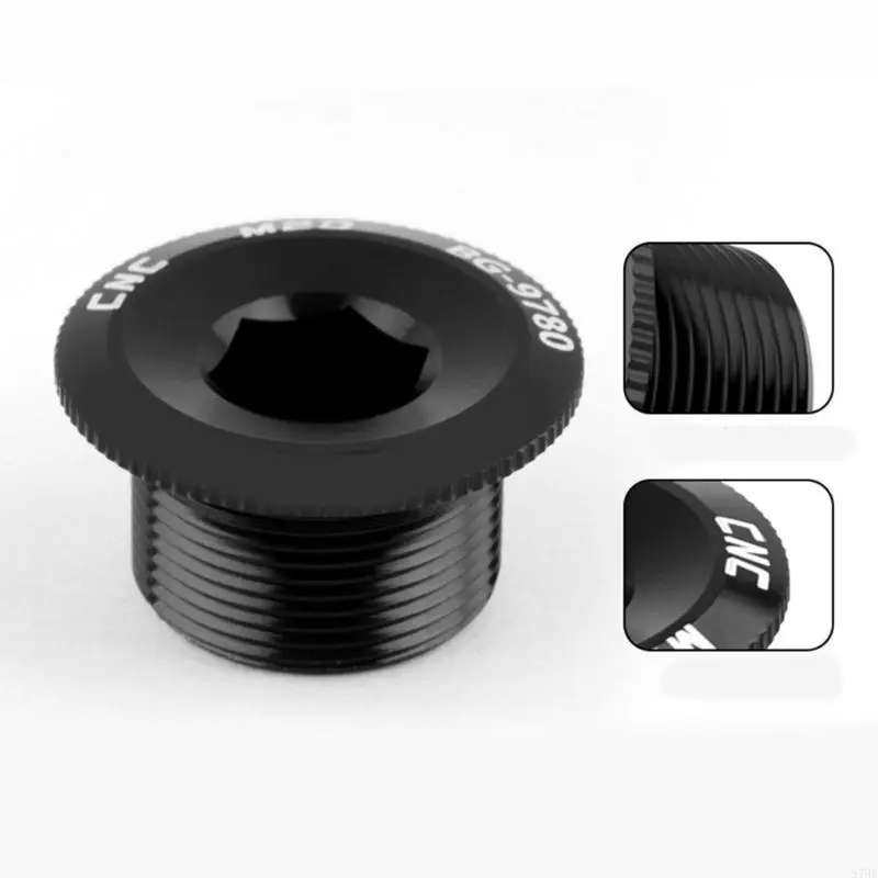 Road Bike Crank Fixing Bolts 18/19/20mm Aluminum Alloys Crankset Cover Screws Enduring