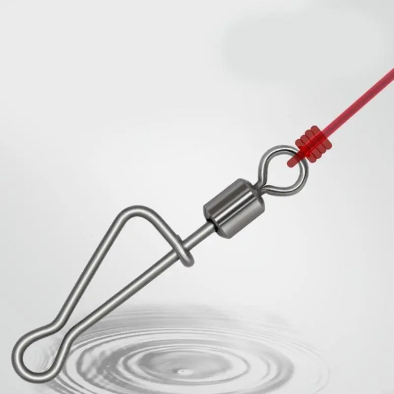 High Strength Fishing Swivels Set Balls-Bearing Swivels with Welded Rings