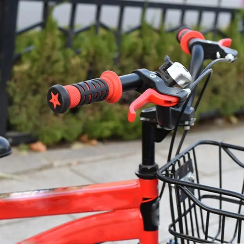 1Pair Scooter Handle Grips Childrens Cycling Bike Handlebars for Kids Girls Boy
