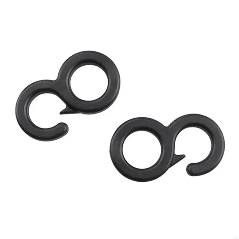 10Pcs Clip Tail Hook Outdoor Camping Tent Light Plastic Canopy Tarp Fixed Hook
