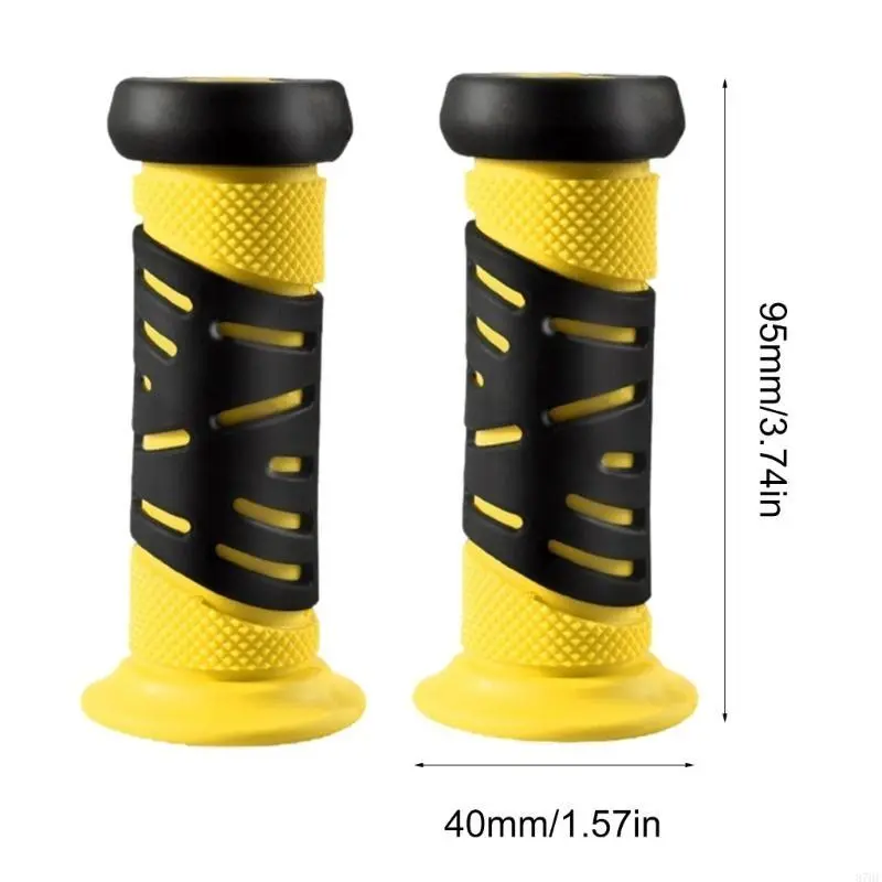 1Pair Scooter Handle Grips Childrens Cycling Bike Handlebars for Kids Girls Boy