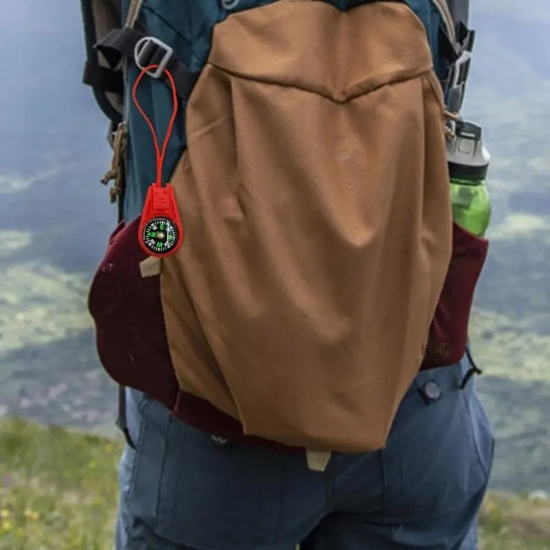 Portable Landyard Navigation Outdoor Camping Hiking Pocket