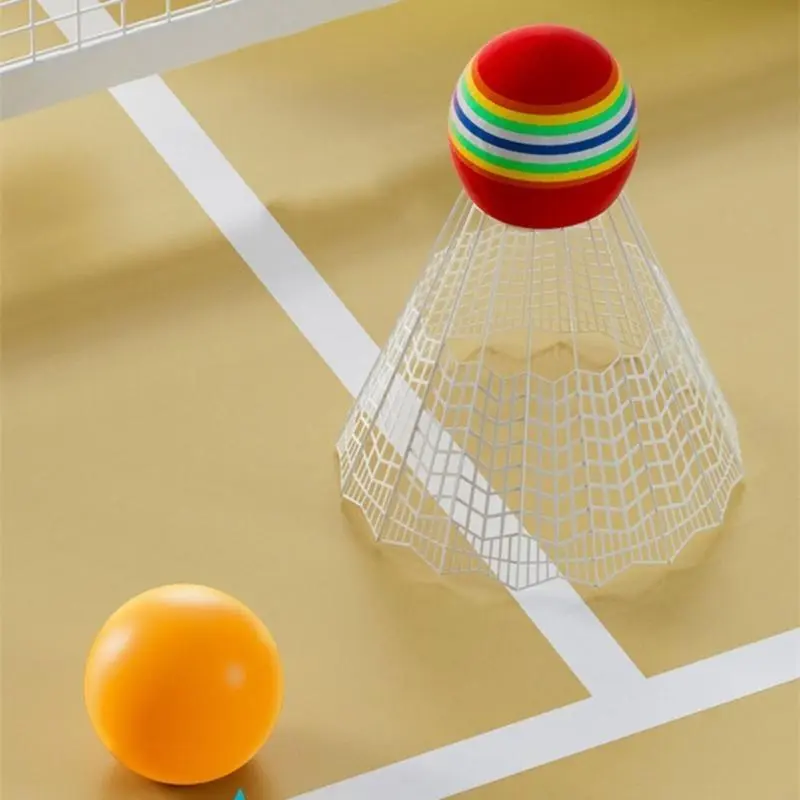 Kids Tennis Racquet Sets, Small Badminton Rackets with Shuttlecocks Balls In/Outdoor Parent Child Interactive Sports Toy