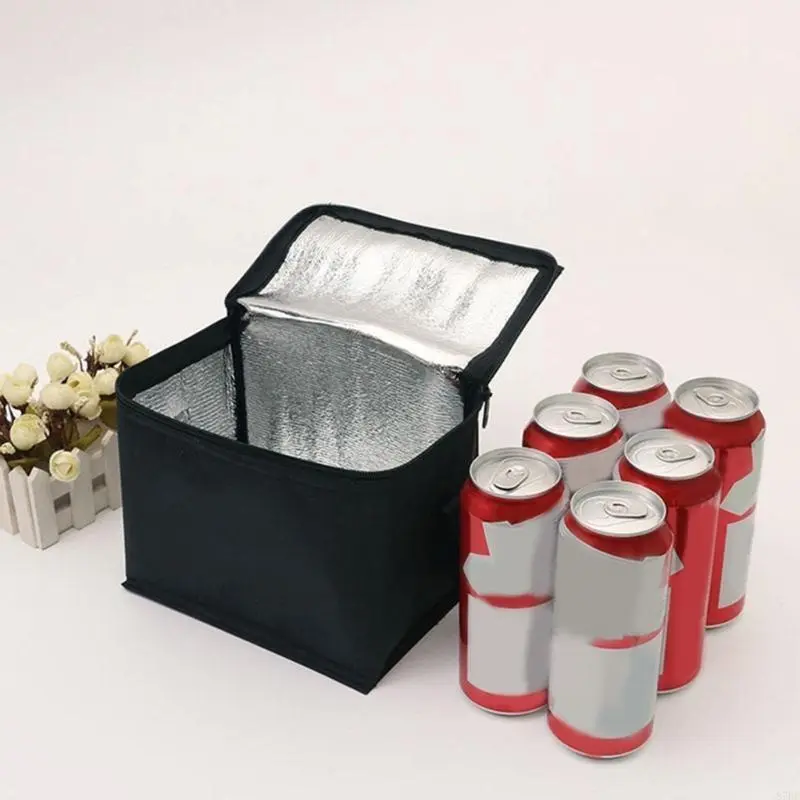 Insulated Thermal Cooler Lunch Storage Storage Bag Bag Portable Lunch Bag Warmer Handpiece Delivery Bag