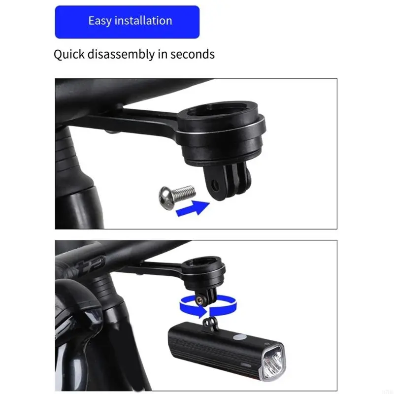 Front Light Stand Bicycles Computer Holder Base Bicycles Camera Light Mount