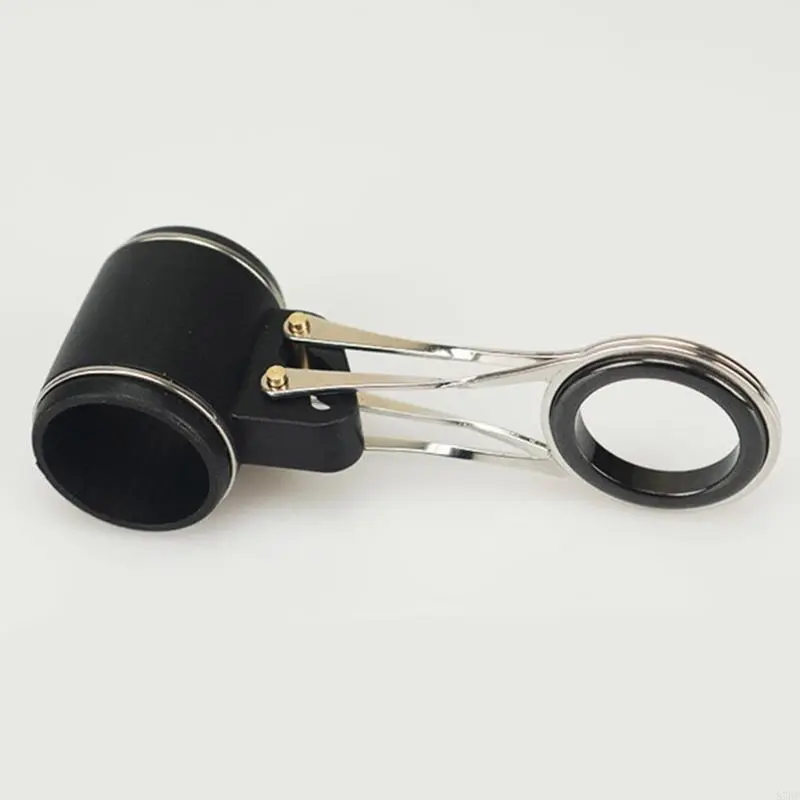 Fishing Rod Tip Guide Folding Wearproof Eye Rings Telescoplc Stainless Steel Guide Rings Fishing Tackle Accessories