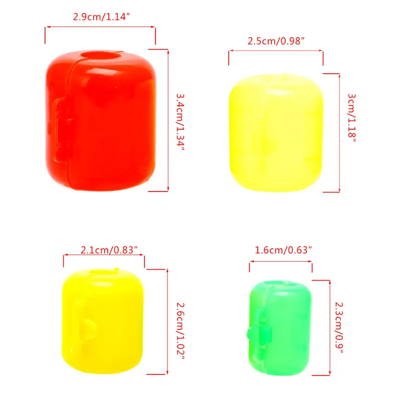 10pcs Wood Shrimp Hook Hat Cover Squid Hook Box Protect Fishing Tackle Umbrella Hooks Protective Case Storage Cover Protector