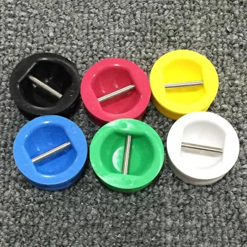 2Pcs Surfing Leash Plug Surfboard Leash Plug with Stainless Steel Bar Surfboard Leash Cup Water Sport Replacement Part