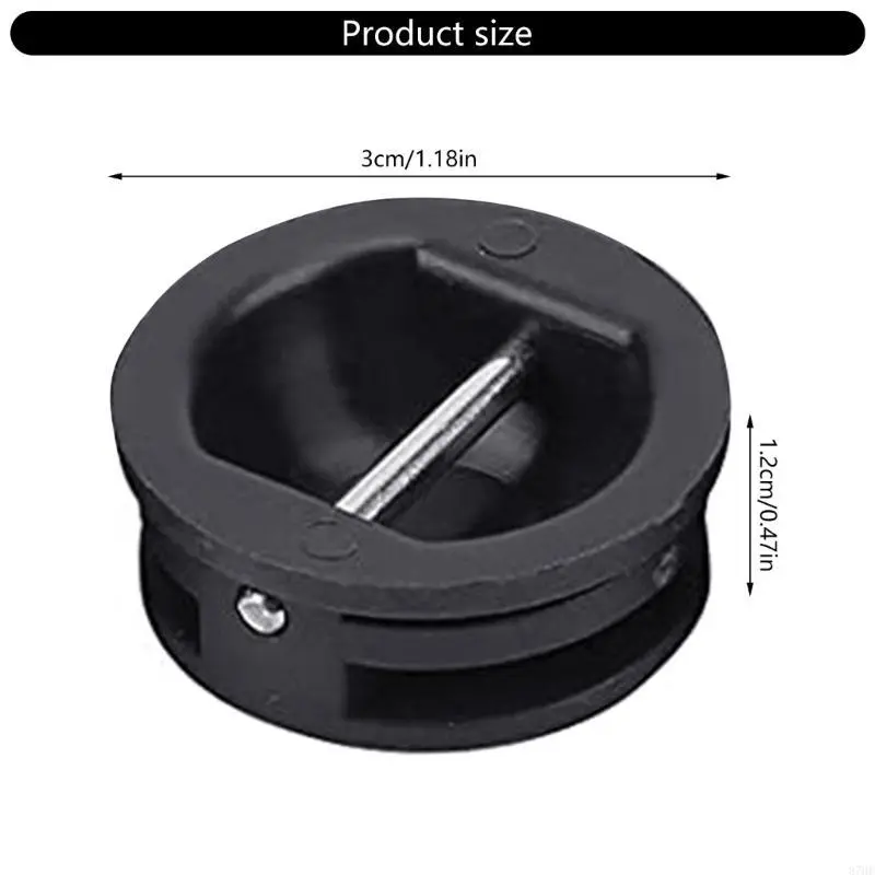 2Pcs Surfing Leash Plug Surfboard Leash Plug with Stainless Steel Bar Surfboard Leash Cup Water Sport Replacement Part