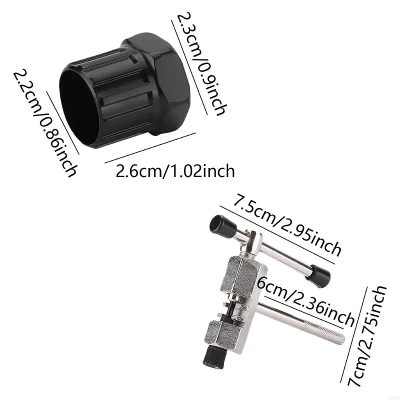 Flywheel Remover Wrenches Chain Breaker Multitool Bicycles Maintenance Tool