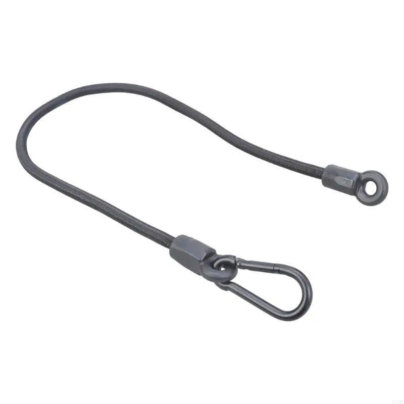 Elastic Tie Strap String with Carabiner, 60cm/120cm Size Cycling Luggage Strap