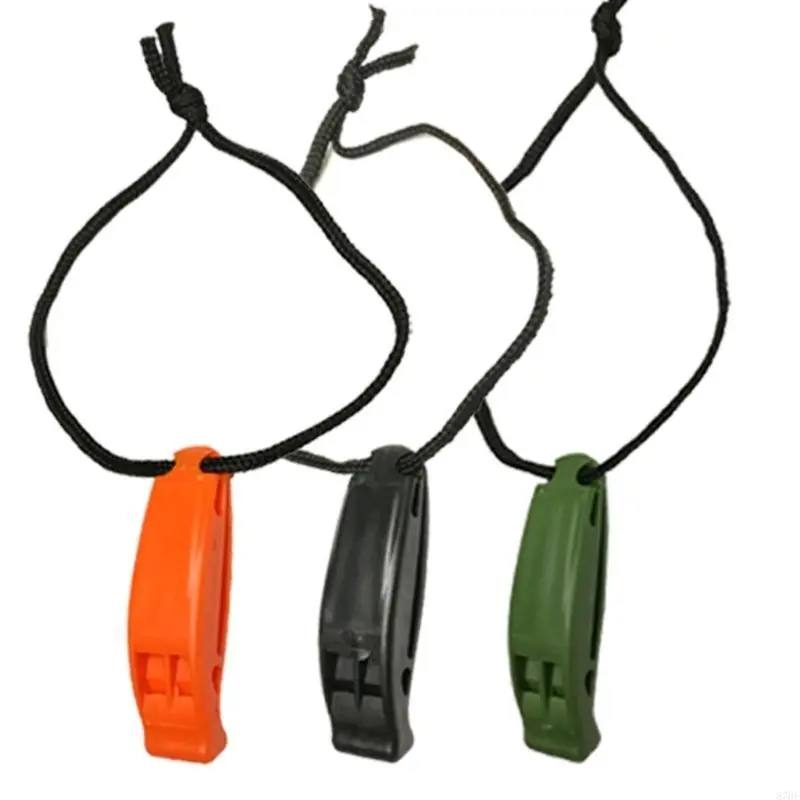 2Pcs Lifesaving Safety Whistle Camping Emergency Whistle Survival Equipment