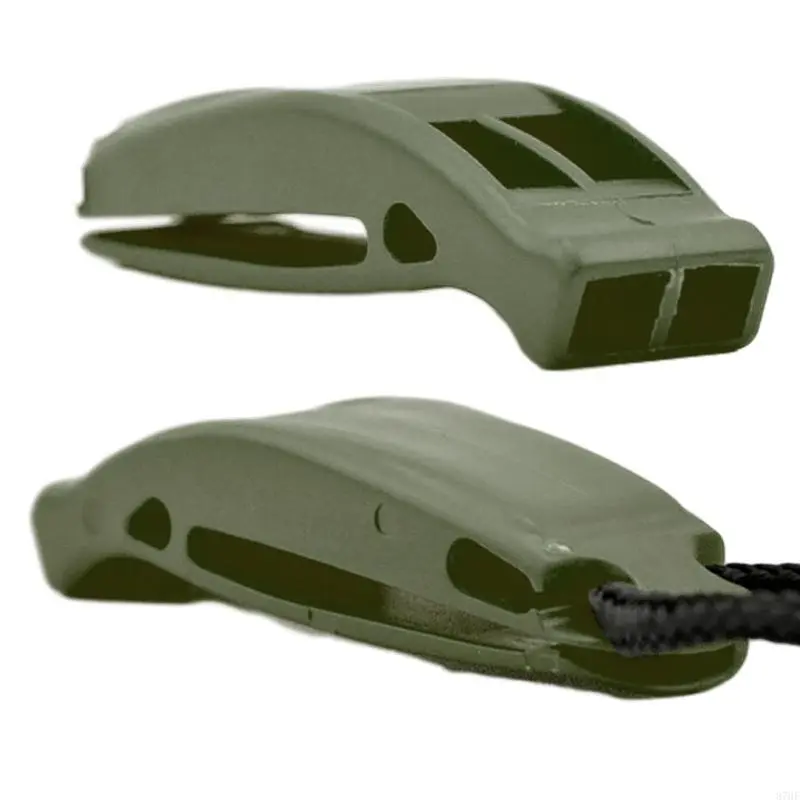2Pcs Lifesaving Safety Whistle Camping Emergency Whistle Survival Equipment