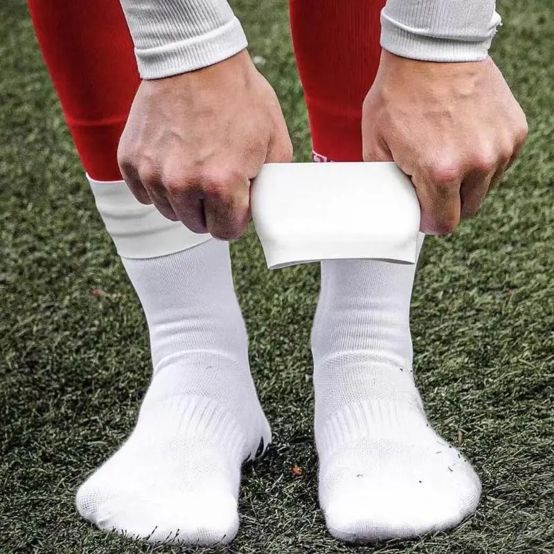 Silicone Shin Guard Strap Soccer Socks Holders Bands Silicone Football Leg Bands