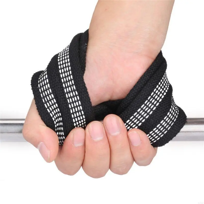 Strength Heavy Duty Lifting Straps Deadlift Figure 8 Wrist Straps Weight Lifting