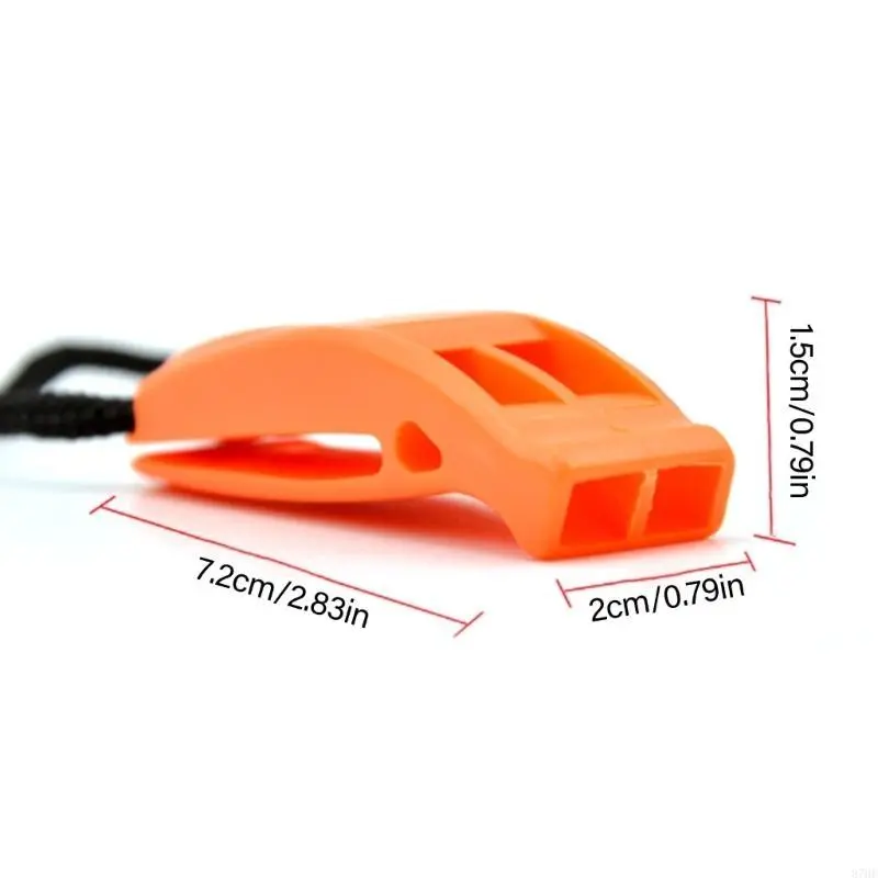 2Pcs Lifesaving Safety Whistle Camping Emergency Whistle Survival Equipment